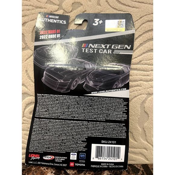Lionel Racing Nascar Authentic Next Gen Test Car 1:64 Diecast 2022 Wave 1 - Picture 6 of 11
